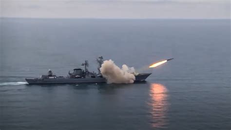 russian navy conducts  black sea supersonic cruise missile test  moscow times