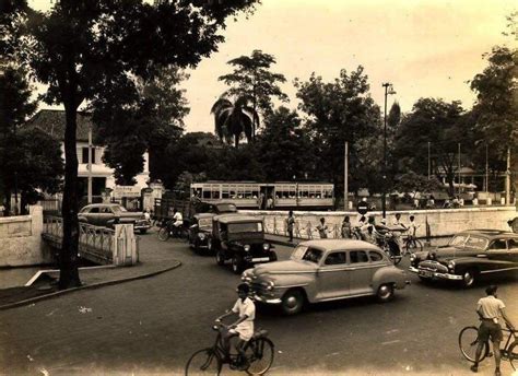Jl Gajah Mada And Jl Hayam Waruk Jakarta 1950s Indonesia Belanda