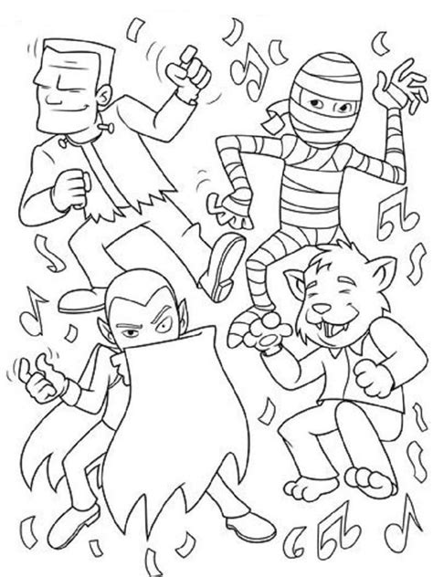 halloween crayola coloring pages monster coloring pages halloween