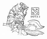 Dota Void Faceless Raskrasil sketch template