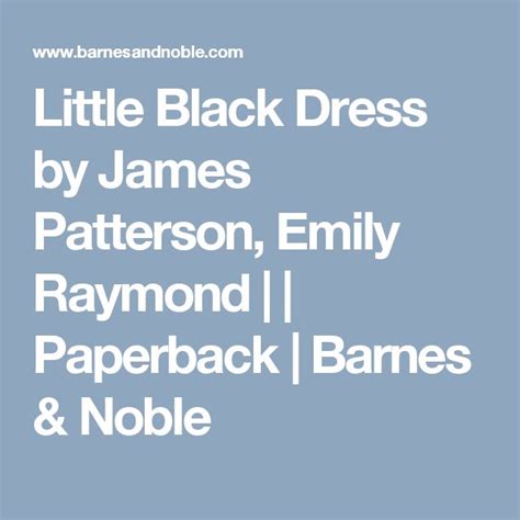 little black dress paperback james patterson paperbacks book worth