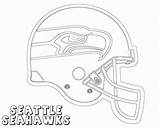Seahawks Helmet Seatle sketch template