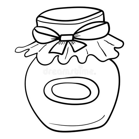 jam coloring page stock illustrations  jam coloring page stock