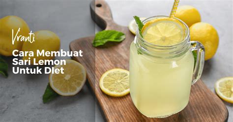 resep  membuat sari lemon  diet