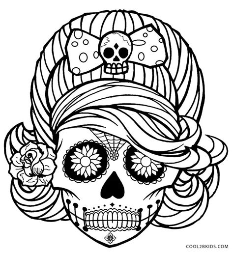 printable skull pictures clipart