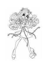 Coloring Rochelle Pages Goyle Shake Meowlody Zombie Haunted sketch template