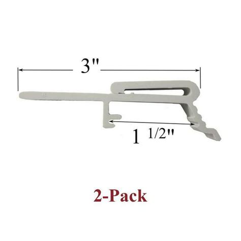 vertical blind dust cover valance clips     track  pack walmartcom