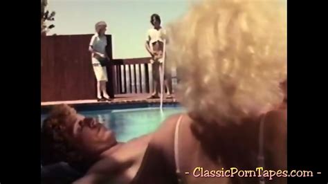 Blonde Sucking Cock In Vintage Porno Videotape Eporner