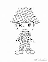 Dot Harlequin Dots Coloring Pages Carnival Hellokids Print Printable sketch template