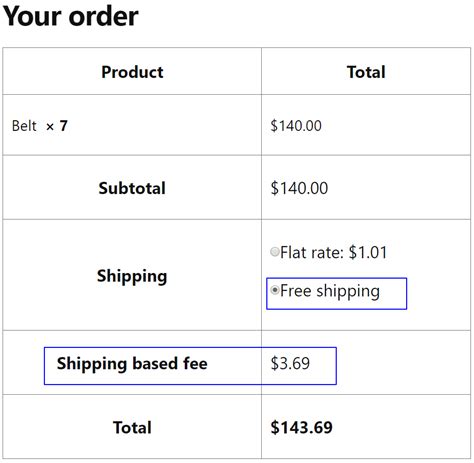 add fee based   specific shipping method dotstore knowledge base