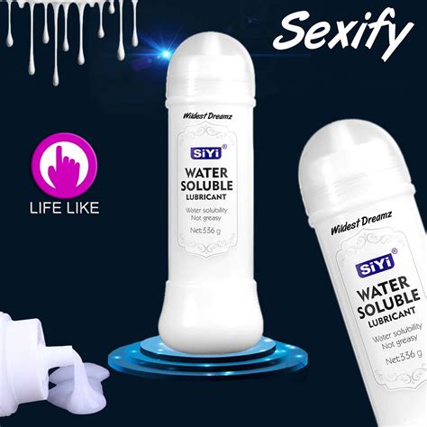 Cum Lube Lubricant Realistic Jizz Fake Sperm Stringy Sex Toy White