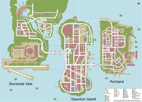 Grand Theft Auto Iii Liberty City Map Map For Pc By Mechaskrom Gamefaqs