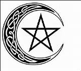 Pentacle Moon Template Find sketch template