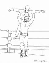 Luchadores Luta Wrestler Hellokids Lucha Uma Kampfszene Wrestlers sketch template