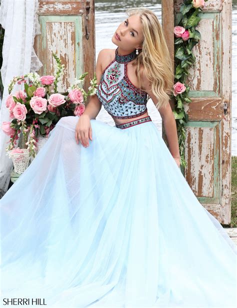 Utah Prom Dresses Ypsilon Dresses 2 Piece Sherri Hill Blue