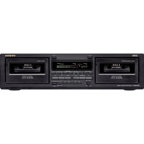 Onkyo Ta Rw255 Dual Cassette Recorder Player Ta Rw255 Bandh