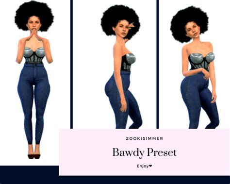 Black Sims Body Preset Cc Sims 4 Must Have Body Mods For More
