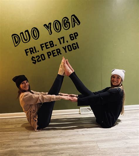 duo yoga workshop  broad street yoga