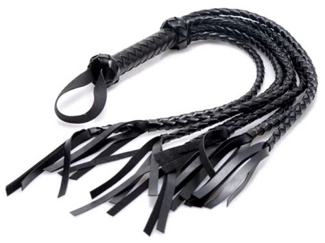 Strict 8 Tail Braided Flogger Whip Bondage Bdsm Submissive Impact Play