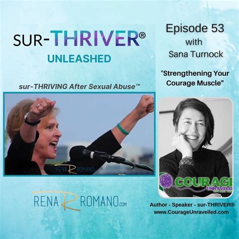 episode 53 sana turnock strengthening your courage muscle