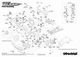 Traxxas Slash Nitro 2wd Exploded Parts Stability sketch template
