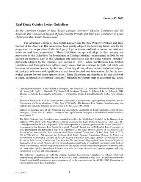 attorney opinion letter mortgage certify letter
