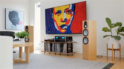 living room ready towers monitor audio silver   review andrew robinson