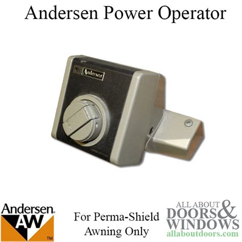 andersen power supply  awning  roof window electric openers