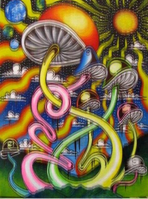 Trippy Psychedelic Mushroom Pictures