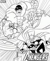 Coloring Pages Avengers Printable Avenger Popular sketch template