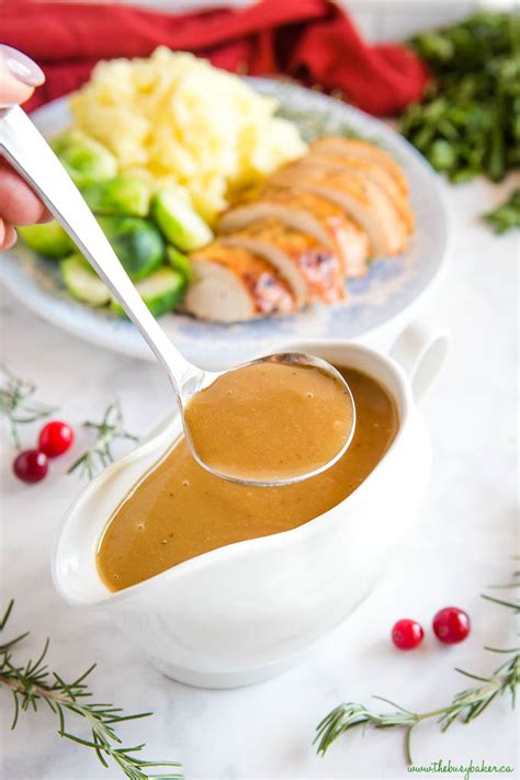 How To Make Gravy From Turkey Drippings The Busy Baker