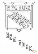 Rangers Nhl Coloring York Logo Pages Hockey Printable Sport Outline Colouring Print Logos Color Book Sheets Supercoloring Drawing Flyers Search sketch template