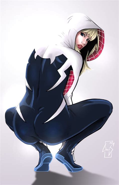 spider gwen ass gwen stacy porn superheroes pictures