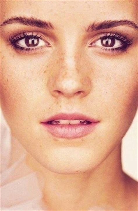 Emma Watson Pleasecomecloser Face Beautiful Eyes Close