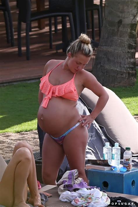 hayden panettiere pregnant in a bikini pictures popsugar