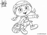 Coloring Pages Why Super Characters Kids Printable sketch template