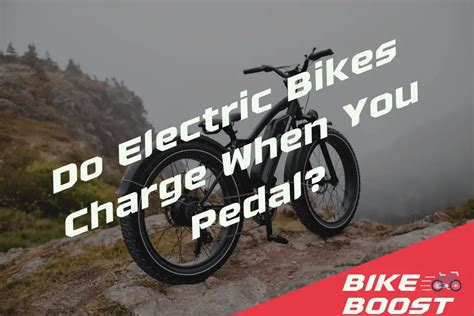 electric bikes charge   pedal bike boost