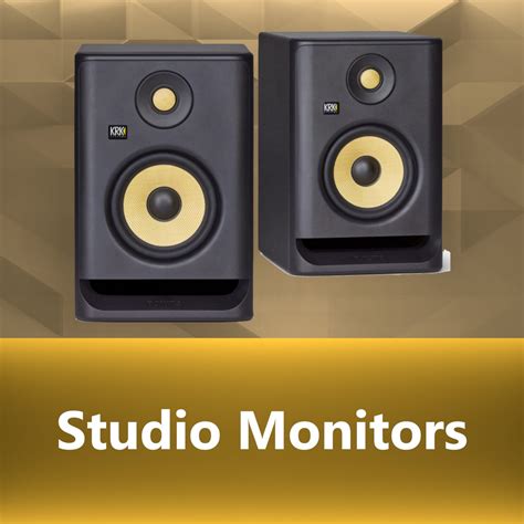 studio monitors bjs sound lighting