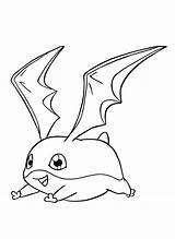 Digimon Coloring Pages Patamon Whale Jonah Printable Kids Cartoon Awesome Preschool Categories Birijus Picgifs Per sketch template