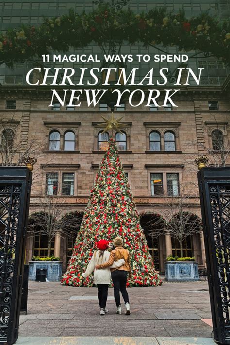 magical ways  spend christmas  nyc      visit