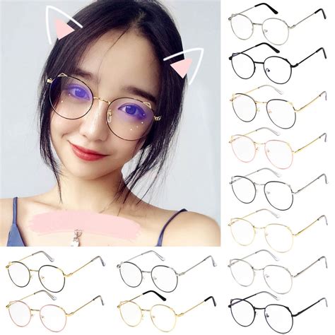 2019 Women Fashion Clear Lens Eyeglasses Optical Glasses Blue Light