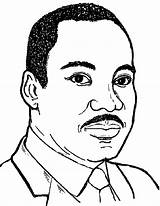 Luther Martin King Coloring Jr Pages Mlk Color Clipart Dr Clip Drawing Kids Printable Easy Cliparts Popular Sheets Quotes Library sketch template
