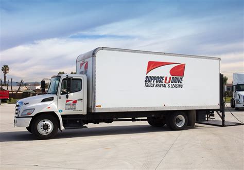 box truck  suppose  drive truck rental leasing