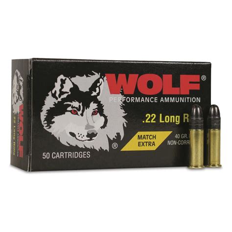 wolf lr match target  grain  rounds safe gun shop
