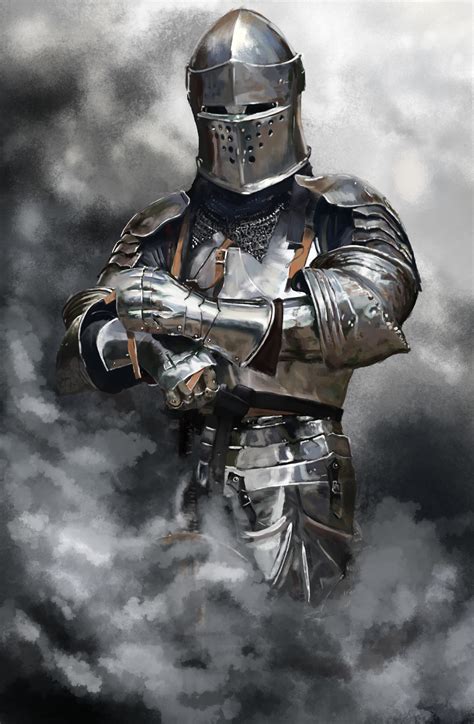 artstation medieval armor study