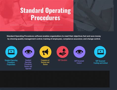 standard operating procedures template  gambaran