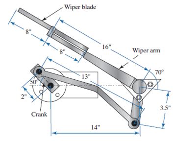 solved   rear windshield wiper mechanism shown  figure cheggcom