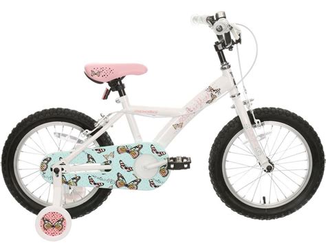 apollo butterflies kids bike  wheel halfords uk kids bike butterfly kids bike