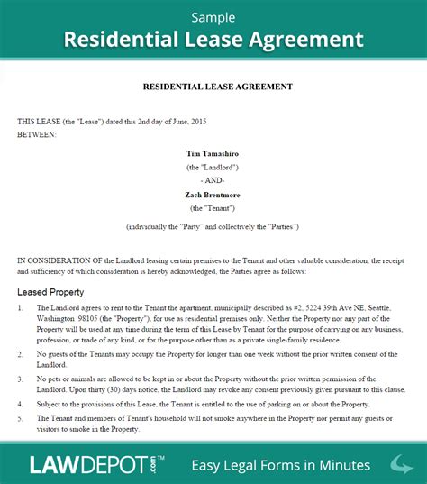 creative image  mobile home lease agreement letterifyinfo