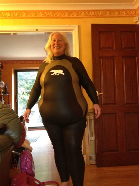 Bbw wet suit